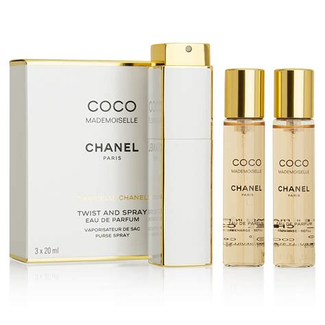 coco mademoiselle parfum purse spray|coco chanel mademoiselle perfume 100ml.